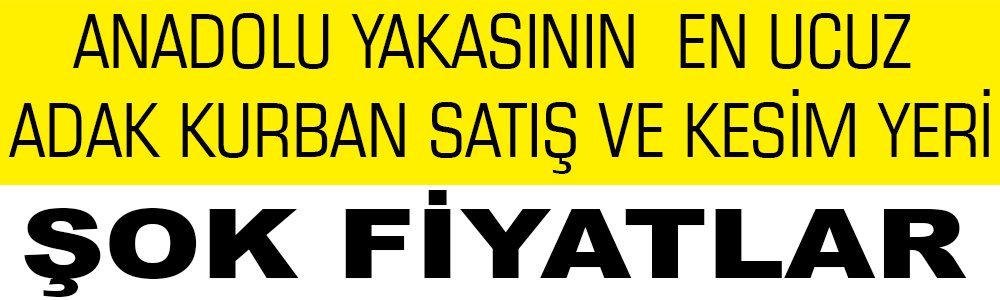 Çamçeşme Mahallesi Adak kurban satış yeri